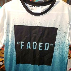 Carbon fashion white tee